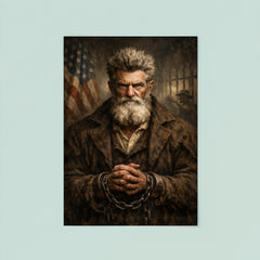 John Brown after Harpers Ferry unbroken gaze poster 8