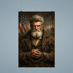 John Brown after Harpers Ferry unbroken gaze poster 9