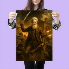 John Brown at Harpers Ferry final stand poster 3