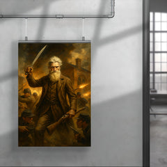 John Brown at Harpers Ferry final stand poster 4