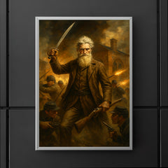 John Brown at Harpers Ferry final stand poster 5