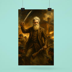 John Brown at Harpers Ferry final stand poster 6