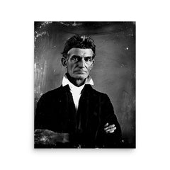 John Brown poster on a plain backdrop in size 16"x20".