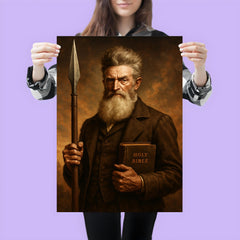 John Brown with pike and Bible poster 3