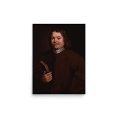 John Bunyan poster on a plain backdrop in size 12"x16".