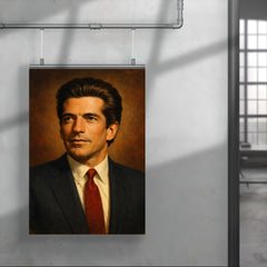 John F Kennedy Jr poster 4