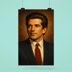John F Kennedy Jr poster 6