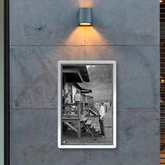 John F. Kennedy Campaigning Door-to-Door in West Virginia, 1960 poster 2