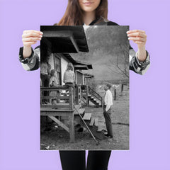 John F. Kennedy Campaigning Door-to-Door in West Virginia, 1960 poster 3