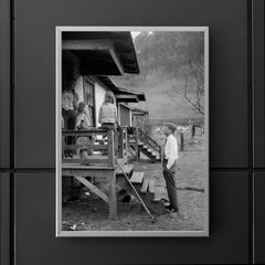John F. Kennedy Campaigning Door-to-Door in West Virginia, 1960 poster 5