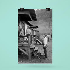 John F. Kennedy Campaigning Door-to-Door in West Virginia, 1960 poster 6