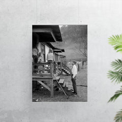 John F. Kennedy Campaigning Door-to-Door in West Virginia, 1960 poster 7