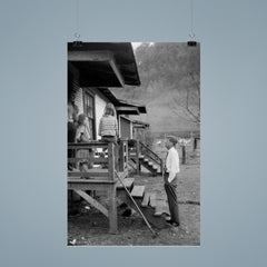 John F. Kennedy Campaigning Door-to-Door in West Virginia, 1960 poster 9