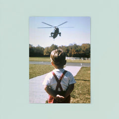 John F. Kennedy Jr. Waiting for His Father, President John F. Kennedy, at Camp David, Maryland, October 1963 poster 8