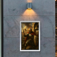 John Hunyadi at the noon bell defense poster 2