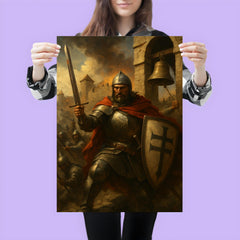 John Hunyadi at the noon bell defense poster 3