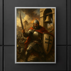 John Hunyadi at the noon bell defense poster 5