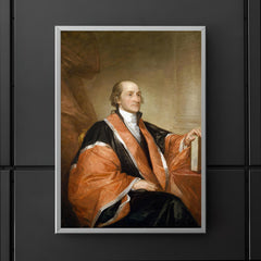 John Jay - official portrait by Gilbert Stuart poster 5