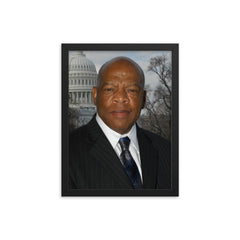 John Lewis framed print on a plain backdrop in size 12"x16".