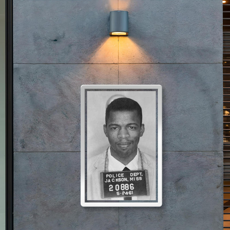 John Lewis Mugshot After Arrest in Segregated Mississippi, 1961 poster 2