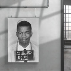 John Lewis Mugshot After Arrest in Segregated Mississippi, 1961 poster 4