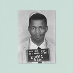 John Lewis Mugshot After Arrest in Segregated Mississippi, 1961 poster 8