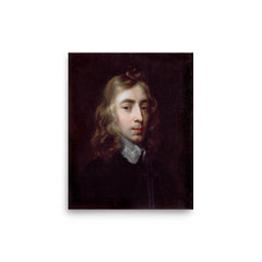 John Milton poster on a plain backdrop in size 8"x10".