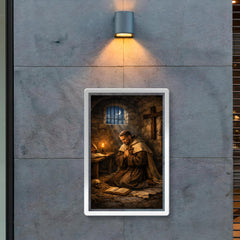 John of the Cross dark night cell poster 2