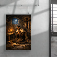John of the Cross dark night cell poster 4