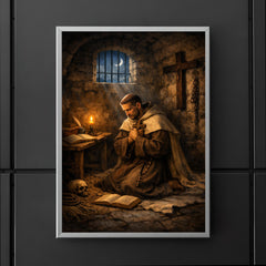 John of the Cross dark night cell poster 5