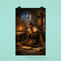 John of the Cross dark night cell poster 6
