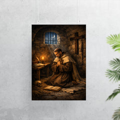 John of the Cross dark night cell poster 7