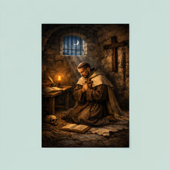 John of the Cross dark night cell poster 8