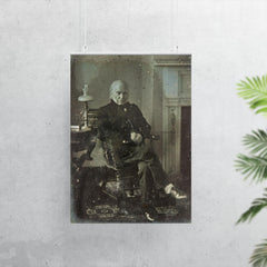 John Quincy Adams, 1843 - Oldest Known Photo of a US President poster 7