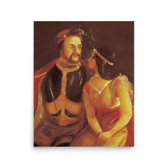 John Rolfe poster on a plain backdrop in size 16"x20".