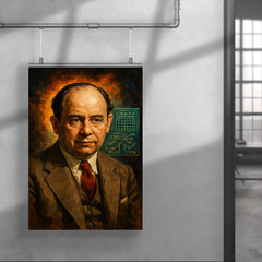 John von Neumann poster 4