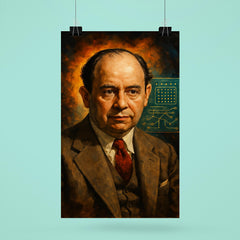 John von Neumann poster 6