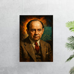 John von Neumann poster 7