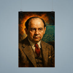John von Neumann poster 9