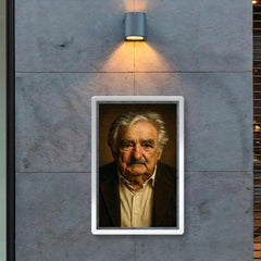 Jose Mujica portrait poster 2