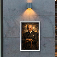 José Ortega y Gasset in tailored severity poster 2