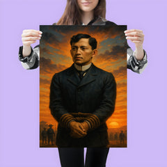 José Rizal before execution dawn poster 3