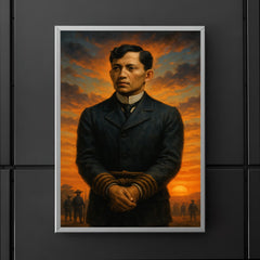 José Rizal before execution dawn poster 5