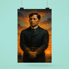 José Rizal before execution dawn poster 6