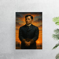 José Rizal before execution dawn poster 7