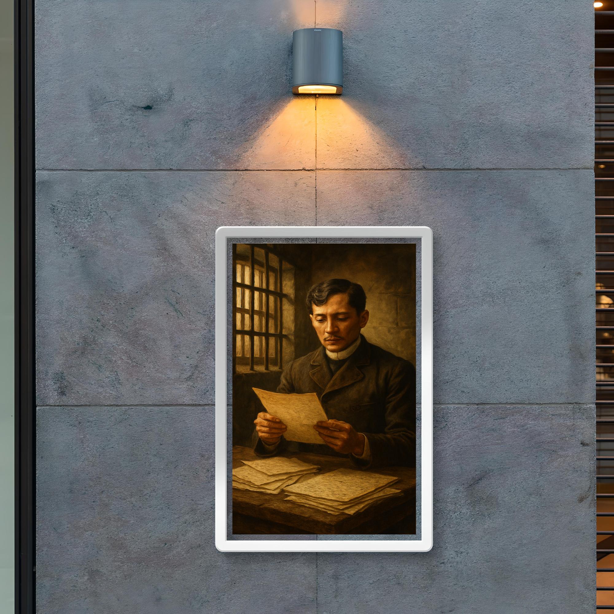 José Rizal in Prison Manuscripts Poster Print Wall Art – Noveltees