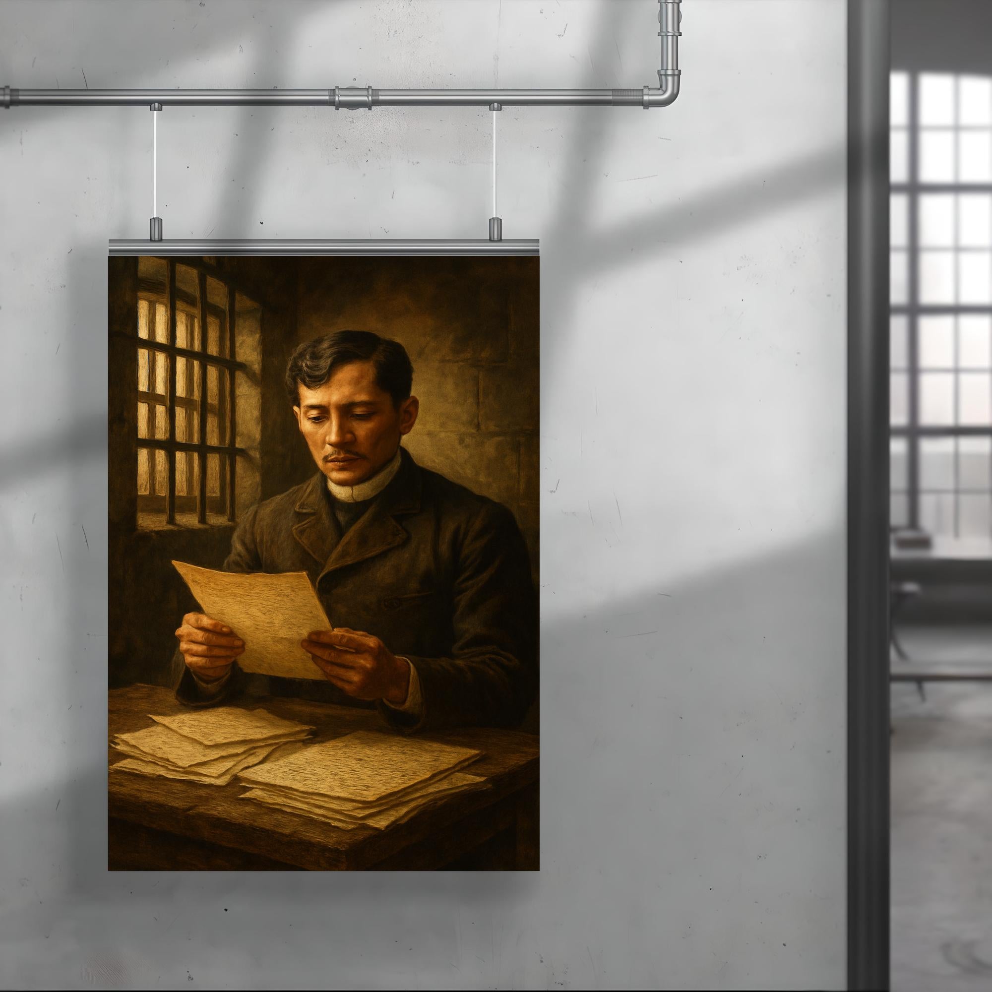 José Rizal in Prison Manuscripts Poster Print Wall Art – Noveltees