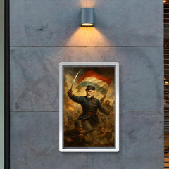 Jozef Bem at the Hungarian uprising poster 2