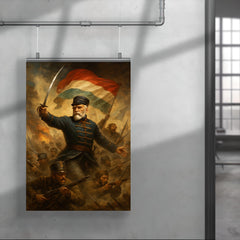 Jozef Bem at the Hungarian uprising poster 4
