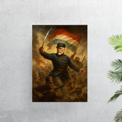 Jozef Bem at the Hungarian uprising poster 7